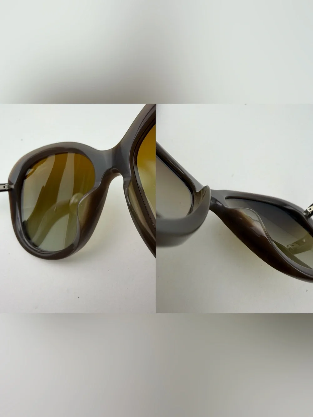 Vintage ~ Authentic CHANEL CC Pearl Polarized Sunglasses 5302-H-A ~ in Brown